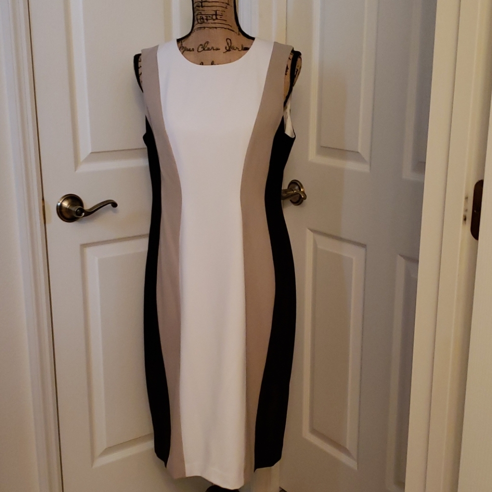 Professional office dress, Calvin Klein, sz12